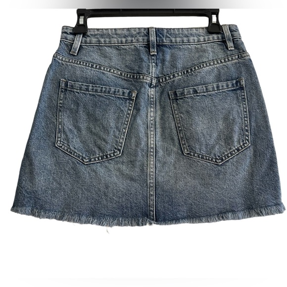 We the Free Zip up denim skirt - size 26 - Picture 2 of 3
